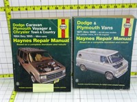 Shop Manuals - Dodge Plymouth Van Minivans