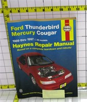 Shop Manual - Ford Thunderbird, Mercury Cougar