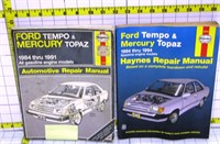 Shop Manual - Ford Tempo, Mercury Topaz