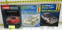 Shop Manual - Ford Escort, Mercury Lynx, Tracer