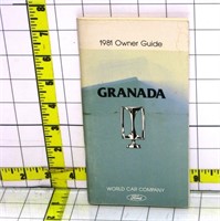 Owner's Manuals - (2) 1981 Ford Granada