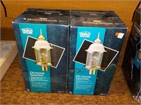 2 New in Box Pole Lanterns 20 1/2x8 1/2"