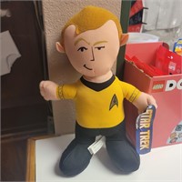 2010 Star Trek Captain Kirk plush