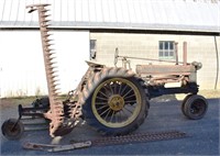 1938 unstyled John Deere model B tractor, serial #