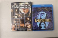2- Labyrinth on DVD & Blue Ray