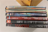 8 Horror/ Vampire DVD's