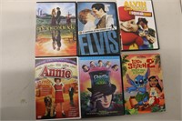 6- Assorted Family DVD's