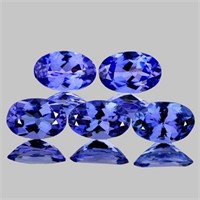 Nautral Purple Blue Tanzanite {Flawless-VVS1}