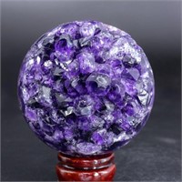 Natural Brazil  Purple Amethyst 4150 Cts Crystal S