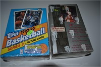 Two Unopened Boxes of Basketball Cards