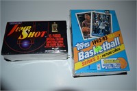 Two Unopened Boxes of Basketball Cards