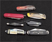 Variety of Pocket Knives