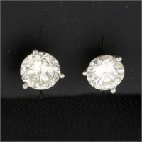 2.25ct TW Diamond Stud Earrings in Platinum