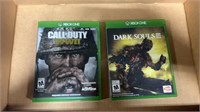 Xbox One Games Lot Dark Souls and COD WWII