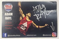 American Ninja Warrior Adam Rayl Autographed Card!