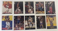 10 NBA Sports Cards - Webber and others