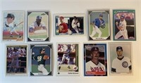 10 MLB Sports Cards - Will Clark and others