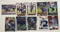10 NFL Sports Cards - All Titans - Henry & more