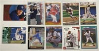 10 MLB Sports Cards - Uribe and others