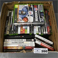 Assorted X-Box & Playstation 2 Video Games