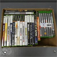 Assorted X-Box 360 Video Games