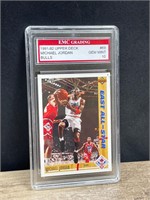 Michael Jordan Graded Card Gem Mint 10 91-92