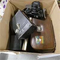 Camera, Cases & Photoraphy Lot