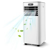 8000Btu 3-In-1 Portable Air Conditioner With Remot