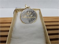 1966 SILVER DOLLAR ON A CHAIN