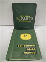 Pair of Older JD Parts/Sales Manuals