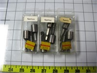 (3) Sets of 3 Magnetic Nut Drivers