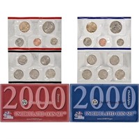 2000 20 piece United States Mint Set with Sacagawe