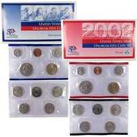 2002 20 piece United States Mint Set w/Sacagawea D