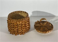 Covered Indigenous Basket