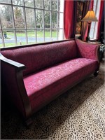 Empire upholstered sofa
