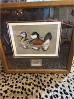 Signed 1981 John Wilson duck stamp print