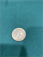 1964 Kennedy half coin