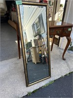 Beveled wall mirror
