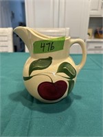 Watt pottery apple pitcher