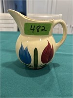 Watt pottery small tulip pitcher