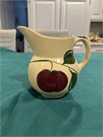 Watt pottery apple pitcher