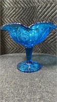 Blue compote 7”
