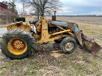John Deere 400 Industrial loader tractor,