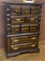 5 Drawer Pine Chest of Drawers 38” Wide x Drawer