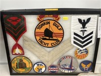 Riker Mount of U.S. Military Patches