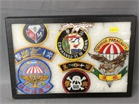 Riker Mount of U.S. Military Patches