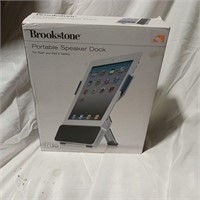 Brookstone Portable Speaker Dock Station