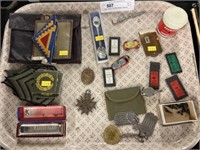 Military Patches, Third Reich Medals, Harmonica