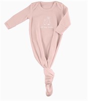 Brand NEW Baby Cotton Gown Newborn Girl Pink Bunny