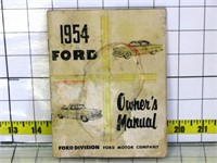 1954 Ford  Car Owner's Manual